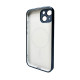 Чохол для смартфона AG Glass Sapphire Frame MagSafe Logo for Apple iPhone 15 Gun Grey Код: 429106-14