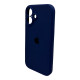 Чохол для смартфона Silicone Full Case AA Camera Protect for Apple iPhone 16 39,Navy Blue Код: 456996-14