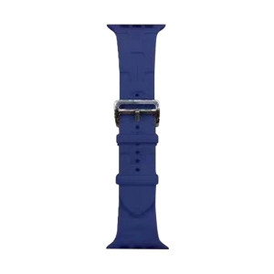 Ремінець для годинника Apple Watch Hermès 42/44/45/49mm 4.Dark Navy Код: 418496-14