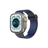 Ремінець для годинника Apple Watch Magnetic 42/44/45/49mm Midnight Blue Код: 418306-14