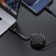 Кабель ACEFAST C13-03 USB-C to USB-C dual retraction charging data cable Black