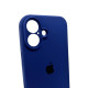 Чохол для смартфона Silicone Full Case AA Camera Protect for Apple iPhone 16 39,Navy Blue Код: 456996-14