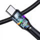 Кабель Usams US-SJ538 U76 Type-C to Lightning PD 20W Fast Charging & Data Cable 1.2m Black