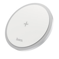 Бездротовий зарядний пристрій HOCO CW26 Powerful 15W wireless fast charger White