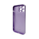 Чохол для смартфона AG Glass Matt Frame Color Logo for Apple iPhone 13 Pro Max Light Purple Код: 430186-14