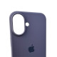 Чохол для смартфона Silicone Full Case AA Open Cam for Apple iPhone 16 28,Lavender Grey Код: 439706-14