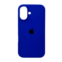 Чохол для смартфона Silicone Full Case AA Open Cam for Apple iPhone 16 45,Shiny Blue Код: 439566-14