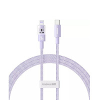 Кабель Baseus Gem Fast-Charging Data Cable USB-C to iP 20W 1m Nebula Purple Код: 456806-14