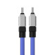 Кабель Baseus CoolPlay Series Fast Charging Cable Type-C to Type-C 100W 1m  Blue Код: 456976-14