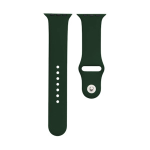 Ремінець для годинника Apple Watch Silicone Classic 38/40/41mm 48.Pine Green Код: 418566-14