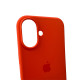 Чохол для смартфона Silicone Full Case AA Open Cam for Apple iPhone 16 52,Orange Код: 439656-14