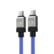 Кабель Baseus CoolPlay Series Fast Charging Cable Type-C to Type-C 100W 1m  Blue Код: 456976-14