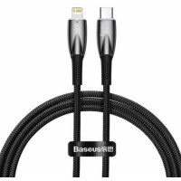 Кабель Baseus Glimmer Series Fast Charging Data Cable Type-C to iP 20W 2m Черное