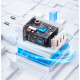 Мережевий зарядний пристрій Usams US-CC180 65W ACC 3 Ports GaN Fast Charger (EU) - Sandru series Black Код: 421257-14