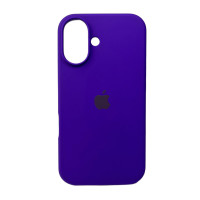 Чохол для смартфона Silicone Full Case AA Open Cam for Apple iPhone 16 22,Dark Purple Код: 439587-14