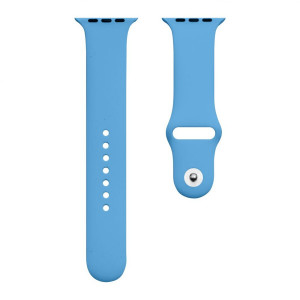 Ремінець для годинника Apple Watch Silicone Classic 38/40/41mm 15.Blue Код: 418347-14