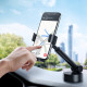 Тримач для мобiльного Baseus Simplism gravity car mount holder with suction base Black Код: 422097-14