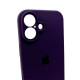 Чохол для смартфона Silicone Full Case AA Camera Protect for Apple iPhone 16 59,Berry Purple Код: 457087-14