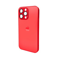 Чохол для смартфона AG Glass Matt Frame Color Logo for Apple iPhone 15 Pro Max Coke Red Код: 430177-14