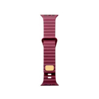 Ремінець для годинника Apple Watch Lightning Buckle 42/44/45/49mm Wine Код: 418257-14