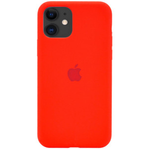 Чохол для смартфона Silicone Full Case AA Open Cam for Apple iPhone 11 кругл 11,Red Код: 431467-14