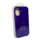 Чохол для смартфона Silicone Full Case AA Open Cam for Apple iPhone 16 22,Dark Purple Код: 439587-14