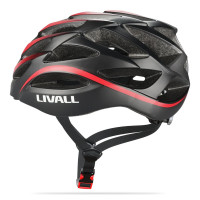 Захисний шолом Livall BH62 NEO (L) Black&Red (55-61см), акустика, мікрофон, сигнали поворотів та стопів, додаток, пульт BR80, Bluetooth Код: 437797-14