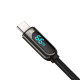 Кабель Baseus Display Fast Charging Data Cable USB to Type-C 66W 1m Черное Код: 456977-14