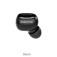 Bluetooth гарнітура BOROFONE BC28 Shiny sound MINI wireless headset Black Код товара: 421307-14