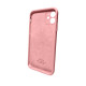 Чохол для смартфона Silicone Full Case AA Camera Protect for Apple iPhone 11 кругл 41,Pink Код: 431347-14