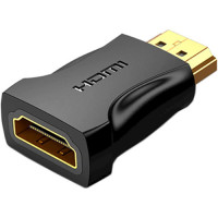 Адаптер Vention HDMI Male to Female Adapter Black (AIMB0)