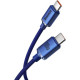 Кабель Baseus Crystal Shine Series Fast Charging Data Cable Type-C to Type-C 100W 1.2m Blue Код: 456987-14