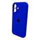 Чохол для смартфона Silicone Full Case AA Camera Protect for Apple iPhone 16 45,Shiny Blue Код: 457038-14