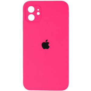 Чохол для смартфона Silicone Full Case AA Camera Protect for Apple iPhone 11 23,Shiny Pink Код: 446458-14