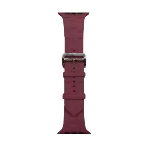 Ремінець для годинника Apple Watch Hermès 38/40/41mm 5.Wine Red Код: 418288-14