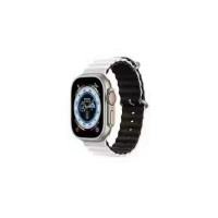 Ремінець для годинника Apple Watch Ocean two-tone 42/44/45/49mm 21.White-Black Код: 418418-14