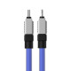 Кабель Baseus CoolPlay Series Fast Charging Cable Type-C to iP 20W 2m Blue Код: 457048-14