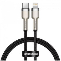 Кабель Baseus Cafule Series Metal Data Cable Type-C to iP PD 20W 0.25m Черное Код: 457028-14