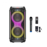 Портативна колонка HOCO DS54 Precious RGB light BT speaker Black