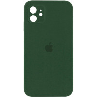 Чохол для смартфона Silicone Full Case AA Camera Protect for Apple iPhone 12 40,Atrovirens Код: 446428-14