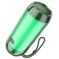Портативна колонка BOROFONE BR25 Crazy sound colorful luminous BT speaker Dark Green Код товара: 421258-14