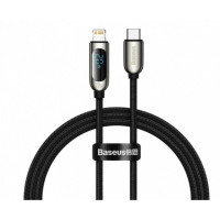 Кабель Baseus Display Fast Charging Data Cable Type-C to IP 20W 1m Черное Код: 457068-14