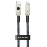 Кабель Baseus Unbreakable Series Fast Charging Data Cable Type-C to Type-C 100W 1m Stellar Белый Код: 457078-14