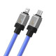 Кабель Baseus CoolPlay Series Fast Charging Cable Type-C to iP 20W 2m Blue Код: 457048-14