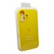 Чохол для смартфона Silicone Full Case AA Camera Protect for Apple iPhone 16 56,Sunny Yellow Код: 456978-14