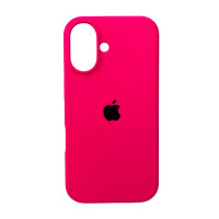 Чохол для смартфона Silicone Full Case AA Open Cam for Apple iPhone 16 23,Shiny Pink Код: 439638-14