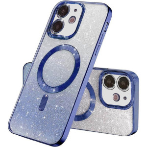 Чохол для смартфона Cosmic CD Shiny Magnetic for Apple iPhone 12 Deep Blue Код: 451959-14