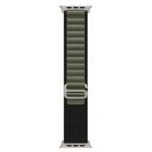 Ремінець для годинника Apple Watch Alpine Loop 42/44/45/49mm 8.Green-Black Код: 418459-14