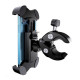 Велотримач для мобільного Usams US-ZJ064 Cycling Shockproof Phone Holder Black