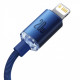 Кабель Baseus Crystal Shine Series Fast Charging Data Cable Type-C to iP 20W 1.2m Blue